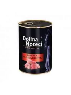 Dolina Noteci Premium Kot Bogata w cielęcinę puszka 400g - Mokra karma dla kotów - miniaturka - grafika 1