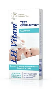 Diagnosis S.A. Test owulacyjny LH VITAM 5szt. 9049335 - Testy ciążowe i diagnostyczne - miniaturka - grafika 1