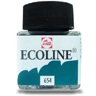 Farby i media malarskie - Farba akwarelowa płynna Talens Ecoline, 654 Green Fir, 30 ml - miniaturka - grafika 1