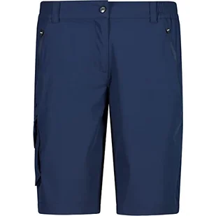 CMP Damskie szorty 4-kierunkowe ze stretchu, niebieskie, 50 - Spodenki damskie - miniaturka - grafika 1