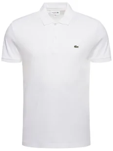 Lacoste Polo DH2050 Biały Regular Fit - Koszulki męskie - miniaturka - grafika 1