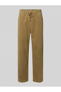 Spodnie sztruksowe o luźnym kroju z mieszanki bawełny model FADE - Only & Sons - Spodnie męskie - miniaturka - grafika 1