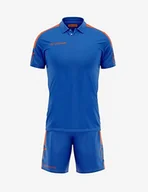 Zestawy męskiej odzieży sportowej - Givova, kit Play. wielokolorowa Hellblau/Orange Fluo X-L - miniaturka - grafika 1