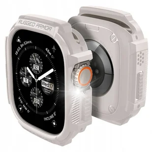 Etui do Apple Watch Ultra 2/1 49mm, Spigen Rugged Armor Elastyczne Ochronne - Akcesoria do smartwatchy - miniaturka - grafika 1