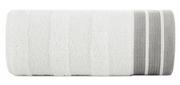 Ręczniki - Ręcznik bawełniany, 30x50, biały z bordiura, R170-01 - miniaturka - grafika 1