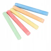 Zabawki kreatywne - KREDA SZKOLNA KOLOROWA 10 SZT LUZEM - miniaturka - grafika 1