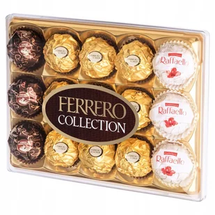Ferrero Collection Zestaw Ferrero Rondnoir Ferrero Rocher i Raffaello 172 g - Bombonierki i czekoladki - miniaturka - grafika 1