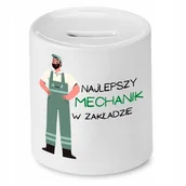 Skarbonki - SKARBONKA DLA MECHANIKA NAJLEPSZY MECHANIK PREZENT z Nadrukiem ze Zdjęciem - miniaturka - grafika 1