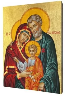 Ikona Świętej Rodziny - Ikony i obrazy sakralne - miniaturka - grafika 1