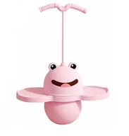 Skoczki dla dzieci - Skoczek Dla Dzieci Pogo Jumper Różowy Perfectlife - miniaturka - grafika 1