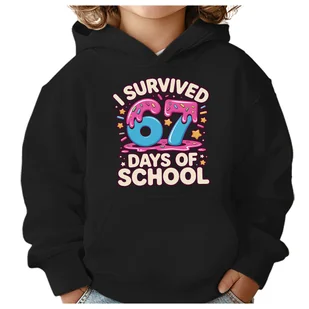 BLUZA DZIECIĘCA Z KAPTUREM 67 SIX SEVEN SZKOŁA 146-152 DLA DZIECKA PREZENT - Bluzy dla dziewczynek BLUZA DZIECIĘCA Z KAPTUREM 67 SIX SEVEN SZKOŁA 146-152 DLA DZIECKA PREZENT - Bluzy dla dziewczynek - miniaturka - grafika 1