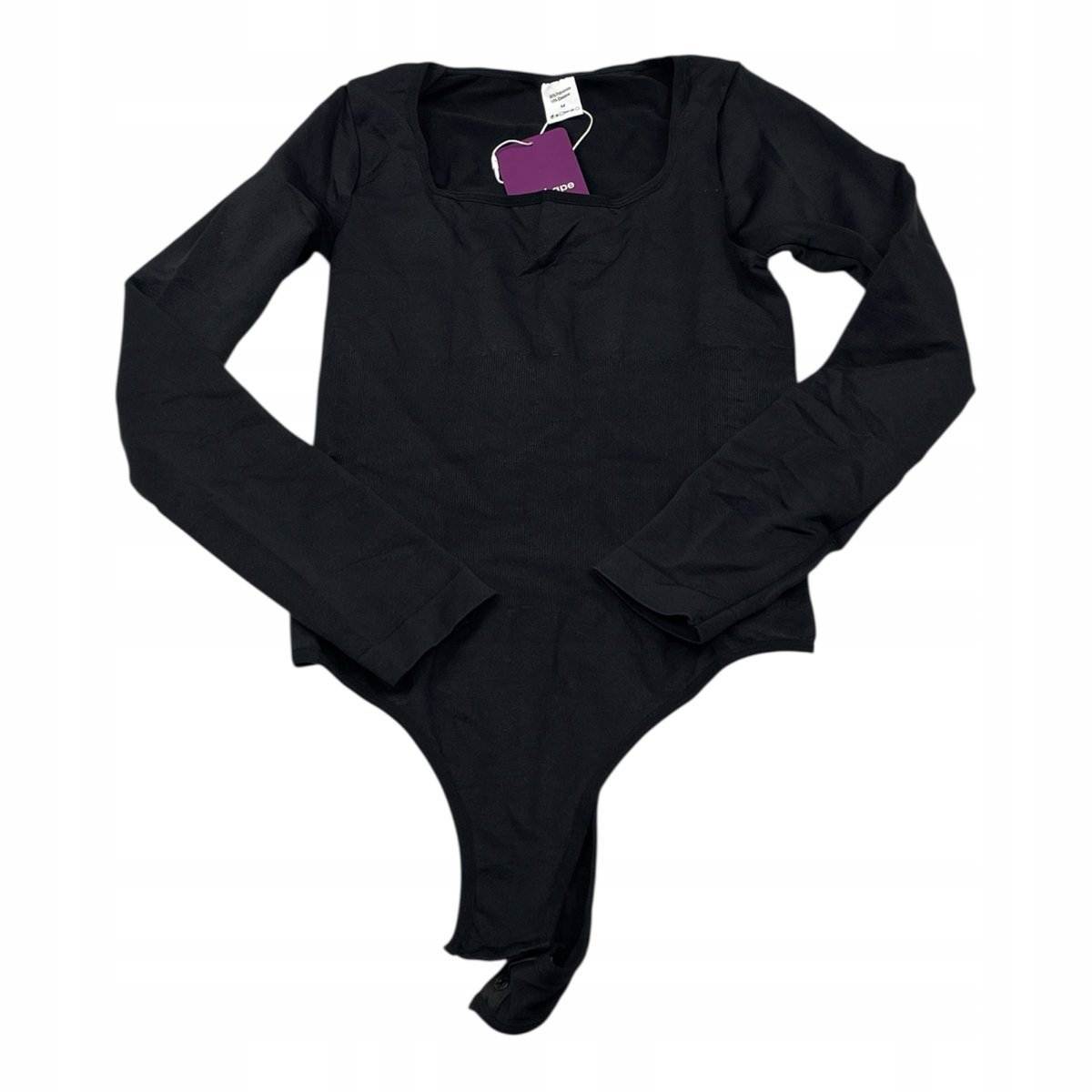 Body damskie Heyshape modelujące długi rękaw M