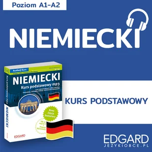 Niemiecki. Kurs podstawowy. Część 1 - Audiobooki do nauki języków - miniaturka - grafika 1