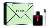 Zestawy perfum męskich - Prada Luna Rossa Ocean Le Parfum Zestaw: perfumy + perfumy travel size - miniaturka - grafika 1