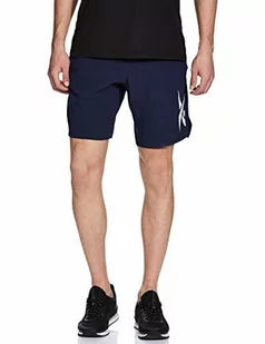 Reebok Reebok Męskie krótkie spodnie Ts Textured Epic Short niebieski niebieski (Vecnav) xxl FU2843 - Spodnie męskie - miniaturka - grafika 1