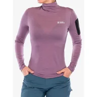 Bluzy na rower - Longsleeve damski Mons Royale Diversion Merino Mock Neck Long Sleeve - miniaturka - grafika 1
