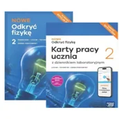 Podręczniki do technikum - Pakiet Nowe Odkryć fizykę 2. Podręcznik i Karty pracy ucznia SMART. Liceum i technikum. Zakres podstawowy - miniaturka - grafika 1