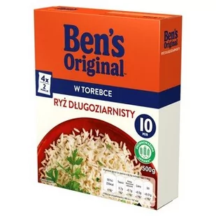 Uncle Bens Ryż długoziarnisty 500 g (4 torebki) - Ryż - miniaturka - grafika 1