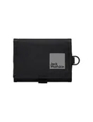 Portfele - Jack Wolfskin Unisex GUTLEUT Wallet akcesoria podróżne portfel, czarny, czarny, jeden rozmiar - miniaturka - grafika 1