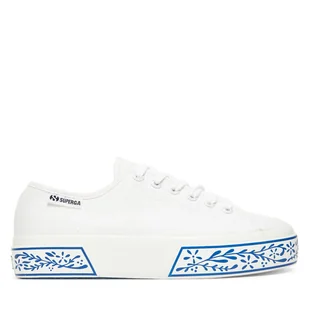 Tenisówki Superga S3146EW 3740 Biały - Trampki damskie - miniaturka - grafika 1
