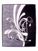 Koce - Koc Elway 160x210 nutka b/w - miniaturka - grafika 1