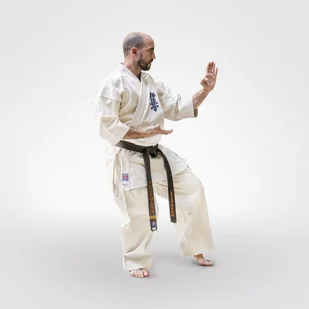 Kimono  / Karate Gi Kyokushin FUJIMAE YANTSU - niebielona [Rozmiar: 190] - Kimona, stroje i obuwie - miniaturka - grafika 1