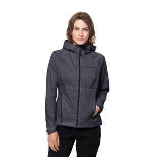Kurtka przeciwdeszczowa TASMAN 2L JKT W graphite - L - Kurtki damskie - miniaturka - grafika 1