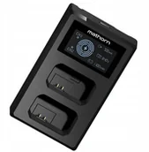 Ładowarki do aparatów dedykowane - Ładowarka dwukanałowa Mathorn MBC-D120 USB-C do Sony NP-FW50 - miniaturka - grafika 1