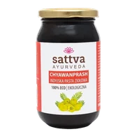 Witaminy i minerały - Sattva Indyjska Pasta Ziołowa 100% Ekologiczna 500g - miniaturka - grafika 1