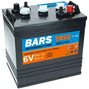 Bars Trio 6V 240Ah T125 Dual Terminal Trojan - Akumulatory samochodowe - miniaturka - grafika 1