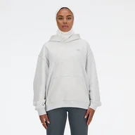 Bluzy damskie - Bluza damska New Balance WT41537AHH szara - miniaturka - grafika 1