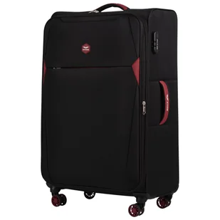 Walizka miękka duża DIPPER Wings 28" BLACK - Walizki - miniaturka - grafika 1