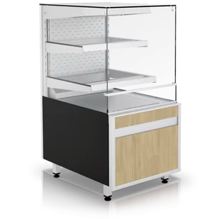 Witryna cukiernicza IGLOO GASTROLINE CUBE 1.3W 3P OPEN–mod/C (REMOTE) - Szafy i witryny chłodnicze - miniaturka - grafika 1
