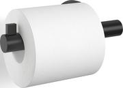 Stojaki i wieszaki na papier toaletowy - Uchwyt na papier toaletowy Scala czarny - miniaturka - grafika 1