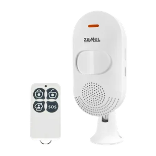 Zamel Minialarm sterowany pilotem z syreną ZAM-400 - Inne akcesoria elektryczne - miniaturka - grafika 1