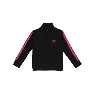 Bluza dziewczęca Leone zapinana na zamek błyskawiczny Pink Girl - Odzież sportowa dziecięca - miniaturka - grafika 1