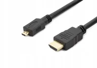 Kable - Kabel przewód Accura HDMI - micro HDMI 1.8m czarny - miniaturka - grafika 1