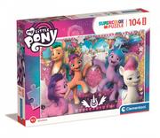 Puzzle - Puzzle 104 Maxi Super Kolor My Little Pony Nowa - miniaturka - grafika 1