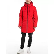 Kurtki męskie - Replay parka męska, 055 Ruby Red, L - miniaturka - grafika 1
