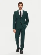 Garnitury - HUGO Garnitur Arti-Hesten253X 50544524 Zielony Extra Slim Fit - miniaturka - grafika 1