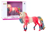 Figurki dla dzieci - Figurka Kolekcjonerska Duży Jednorożec Różowy 11 CM - miniaturka - grafika 1