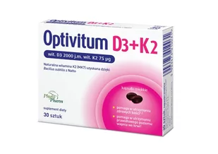 PhytoPharm Optivitum D3 + K2 x 30 kaps - Witaminy i minerały - miniaturka - grafika 1