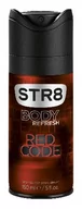 Dezodoranty i antyperspiranty męskie - Str8 Str8 Body Refresh Red Code dezodorant spray 150ml - miniaturka - grafika 1
