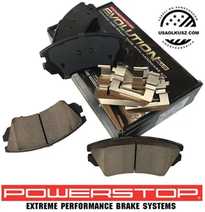 Klocki hamulcowe przednie POWERSTOP Z17 EVOLUTION PLUS Chevrolet Caprice 2011- - Klocki hamulcowe - miniaturka - grafika 2