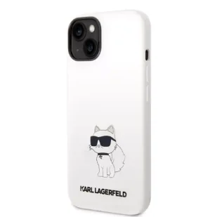 Etui Karl Lagerfeld KLHCP14SSNCHBCH do Apple iPhone 14 6,1" hardcase Silicone Choupette - Etui i futerały do telefonów - miniaturka - grafika 5
