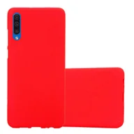 Etui i futerały do telefonów - Etui ochronne Cadorabo do Samsung Galaxy A50 4G / A50s / A30s w kolorze czerwonym TPU Etui na telefon komórkowy - miniaturka - grafika 1