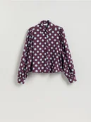 Koszule damskie - Reserved - Koszula z modalem - wielobarwny - miniaturka - grafika 1