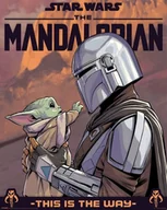 Plakaty - Star Wars The Mandalorian Hello Little One - plakat 40x50 cm - miniaturka - grafika 1