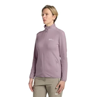 Polar damski Jack Wolfskin KOLBENBERG FZ W wild blossom - S - Kurtki damskie - miniaturka - grafika 1