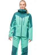 Kurtki damskie - Bergans Kurtka funkcyjna "Tind" w kolorze turkusowym - miniaturka - grafika 1